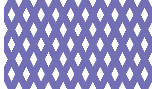 Violet diamond pattern with transparent background in digital design and decorative art.