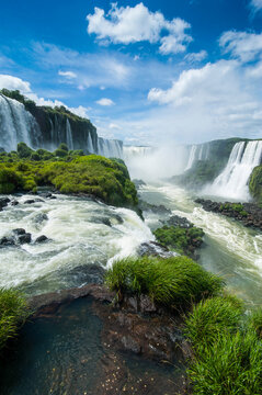 Unesco world heritage sight, Iguazu Falls, Brazil