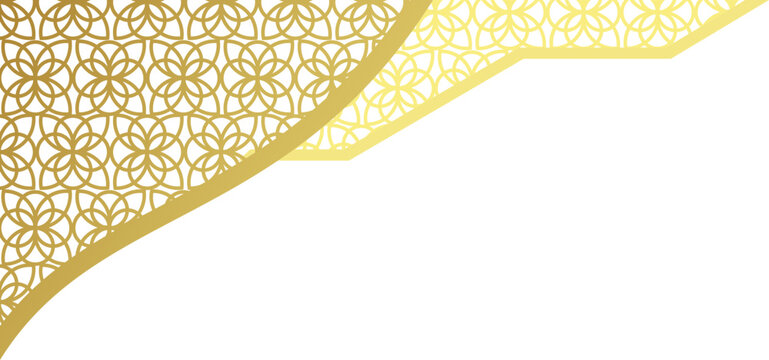 Golden Islamic Corner