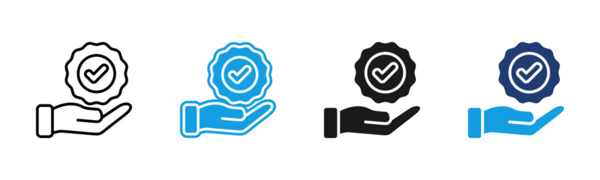 Standards icon multiple style collection