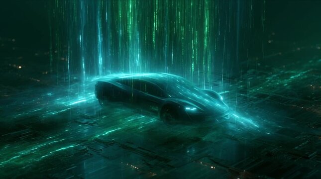 Advanced circuit streams scanning smart vehicle chassis (AI Generated)