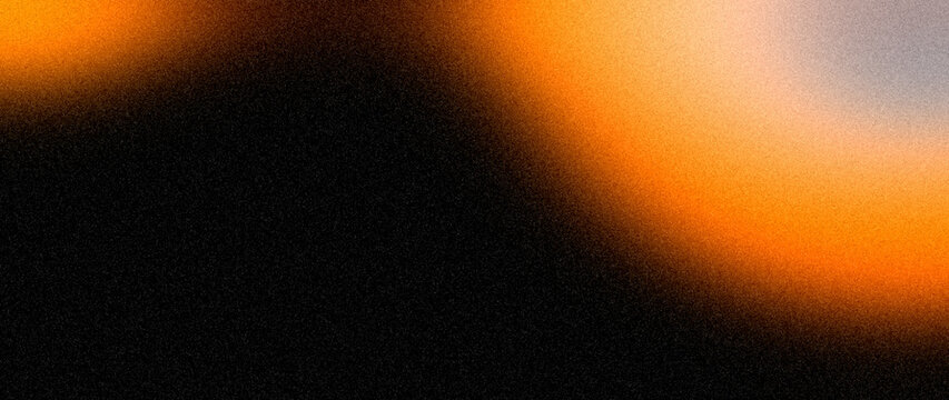 Orange and yellow vibrant grainy fluid motion graphic giving creative abstract flair to site backdrops.