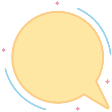 Cartoon Conversation Speech Bubble
