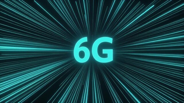 Glowing 6G Network Technology with High Speed Data Light Beams
