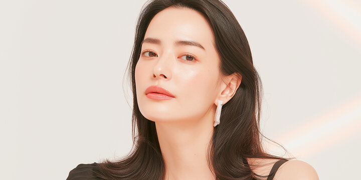 40代, 女性, 美容, スキンケア, 化粧品, 美肌, エイジングケア, 若々しさ, 健康的, 自然体, 日本人, アジア人, 美容医療, 保湿, 美白, ツヤ肌, ナチュラルメイク, フェイシャルケア, 美容液, クリーム, マスク, リフトアップ, シワ改善, ハリ肌, エステ, 美容クリニック, 笑顔, クローズアップ, ポートレート, リラックス, ヘルシーライフスタイル, アンチエイジ