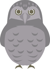 Obraz premium アナホリフクロウ
