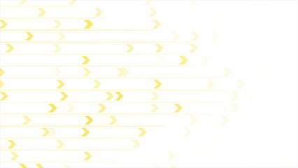 Bright yellow minimal arrows abstract hi-tech background © saicle