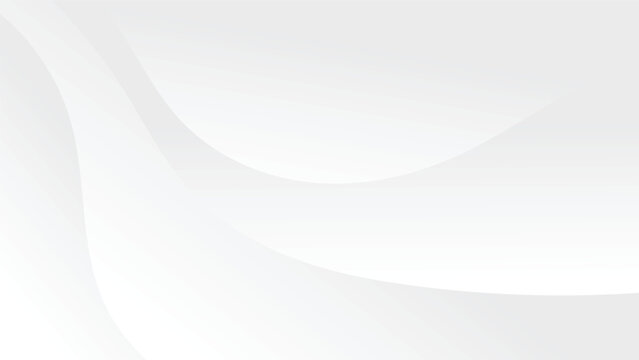 white background with elegant color gradient and graphic curve decoration
