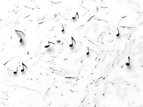 A neat composition of scattered musical notes on a bright background.
Akkuratnaya kompozitsiya iz razbrosannykh muzykal'nykh not na yarkom fone.