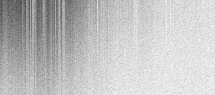 Grainy monochrome background, striped grayscale abstract banner with grain texture, light grey noisy minimalist banner, motion blur fading lines pattern for website header or poster backdrop design