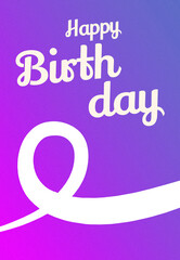 Fototapeta premium Happy birthday party with decorations and celebration activities for guests