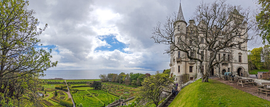 Dunrobin Castle Schottland Scotland Highlands Sutherland Golspie Herrenhaus Moray Firth