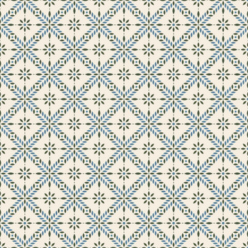 abstract floral tile seamless pattern wallpaper
