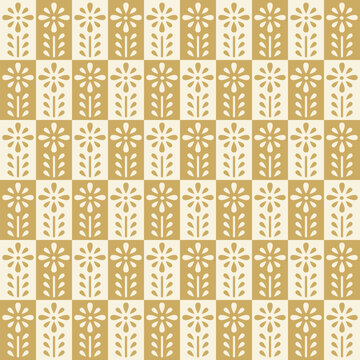 abstract floral tile seamless pattern wallpaper
