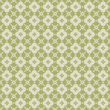 abstract floral tile seamless pattern wallpaper
