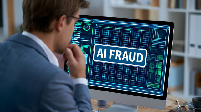 AI詐欺を分析するサイバーセキュリティ専門家 デジタル犯罪対策