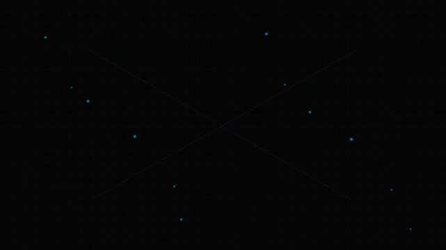 Minimalist night sky featuring a sparse arrangement of glowing distant stars