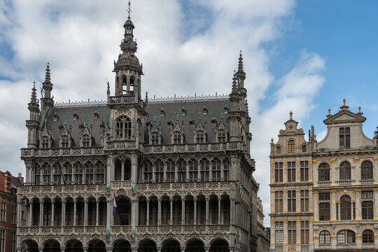 Brussels, Belgium: Brussels City Museum at Grand Place, or Grote Markt, the central square of Brussels in Belgium