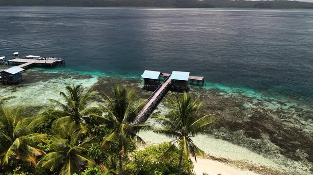 landscape, view, cloud, panorama, travel, summer, nature, sky, sea, raja ampat, papua, forest, green, bandaneira, mountain, grass, clouds, mountains, rural, tree, countryside, autumn, horizon, sun, su