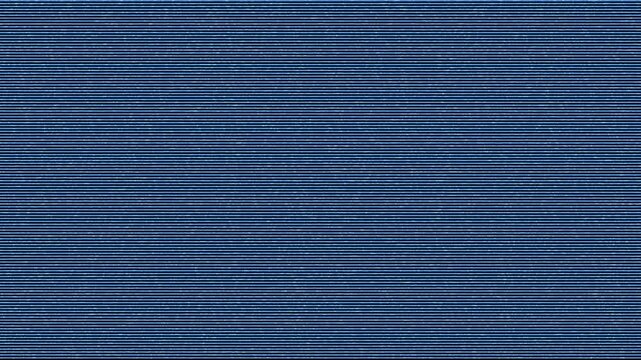 Blue CRT scanlines with analog static and retro television transition effect for vintage screen overlays