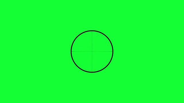 Rotating 3 d wireframe globe animation on green screen, minimalist earth sphere for tech and global communication projects