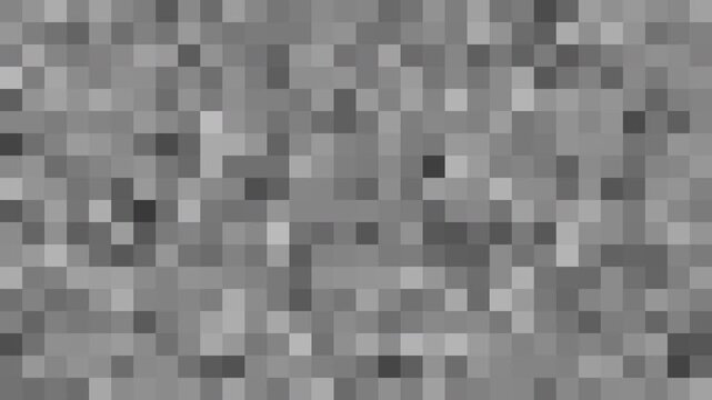 Abstract pixelated grayscale texture background for creative graphic design projects featuring random patterns