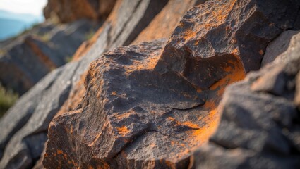 Naklejka premium Stone texture background with a rugged and natural appearance.