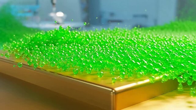 Molecular Dance of Ionic Liquids on Gold