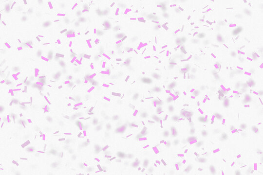 Purple Confetti Falling Against A Dark Transparent Background Celebration Party