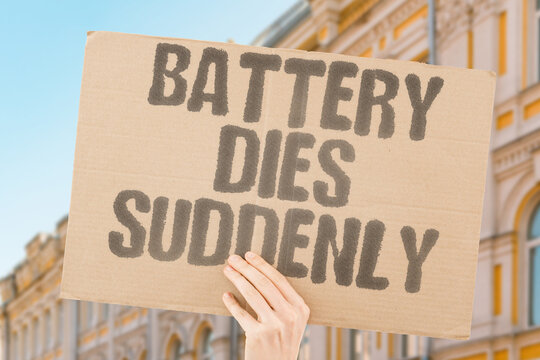 "Battery Dies Suddenly" Power loss cripples electric steering. BATTERY. DIE. POWER. STEER. STOP.