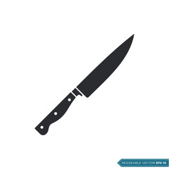 Fototapeta premium Knife Icon Vector Template Illustration Design