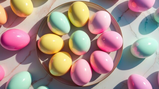 This is a boiled egg and its coloring is done with food coloring.