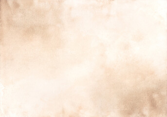Obraz premium Minimalist neutral earth tone watercolor backdrop with diagonal composition organic surface design