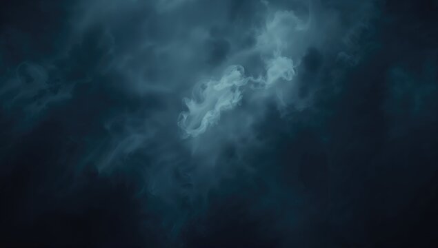 Dark Ethereal Smoke Background - Abstract Texture, Mysterious Mood
