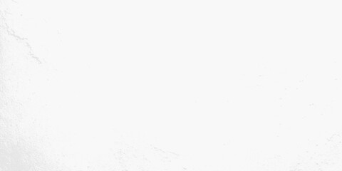 Naklejka premium Minimalist white concrete wall texture banner background with subtle soft plaster cracks and empty copy space