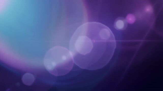 Lavender cinematic light leak overlay with pastel lens flare