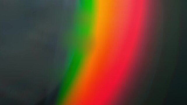 Real Light Spectrum Lens Flare Overlay on Black Background at 1000fps Slow Motion.