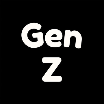 Text Illustration of Gen Z.