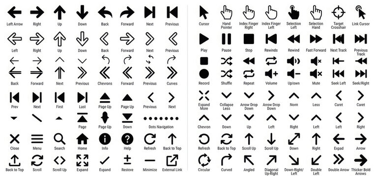 Black plus signs on white background