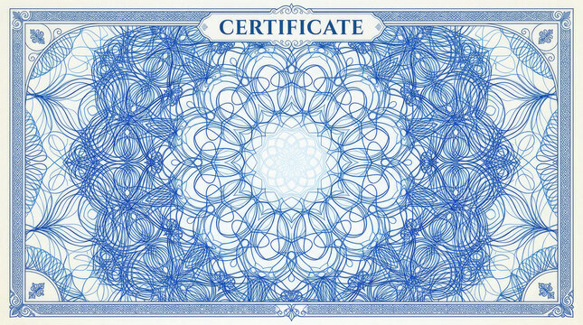 Blue halftone qr code on white background