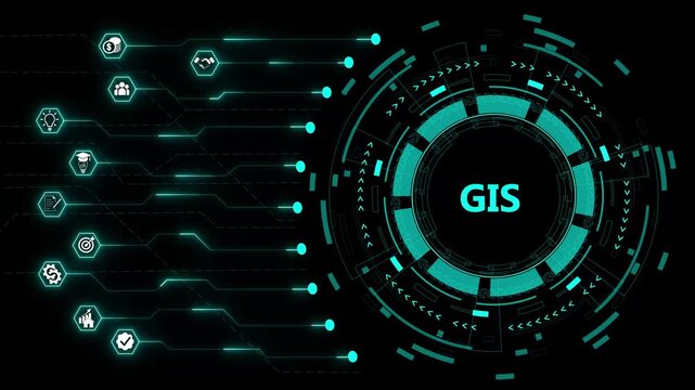 DNS concept, Domain Name System. Decentralized naming system for computers, on transparent background.