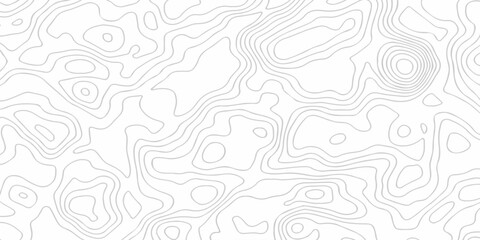 White abstract wave paper spiral area world topography map curved reliefs design. geographic contour map elevation mapping artwork with soft grey lines wallpaper background. © MOHART PARK