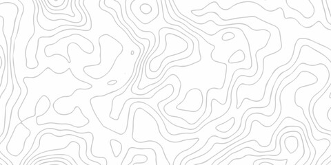 White abstract wave paper spiral area world topography map curved reliefs design. geographic contour map elevation mapping artwork with soft grey lines wallpaper background. © MOHART PARK