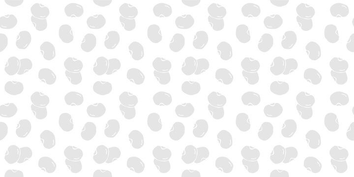 Edamame pattern for packaging. green soybeans or peas pattern. Soybean seamless pattern background.