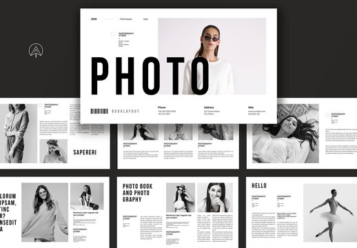 Photo Book Presentation Layout