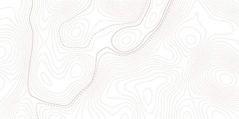  Topography and geography map grid.Abstract Contour Topographic Line Pattern in Black and White, Elevation map. Topographic background.Vector banner. © MDSOHEL