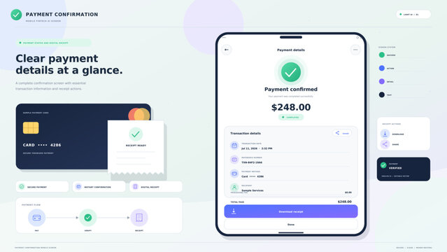 Payment Confirmation Mobile Screen