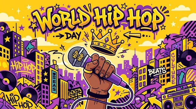 Hip Hop Celebration with Street Culture, Music and Dance