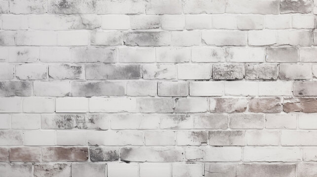 white brick wall