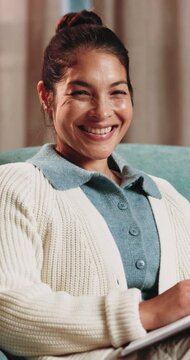 Face, psychologist and happy woman in clinic with clipboard, wellness expertise and counseling job. Therapist, person and smile in office with checklist, psychology or about us for life coach service